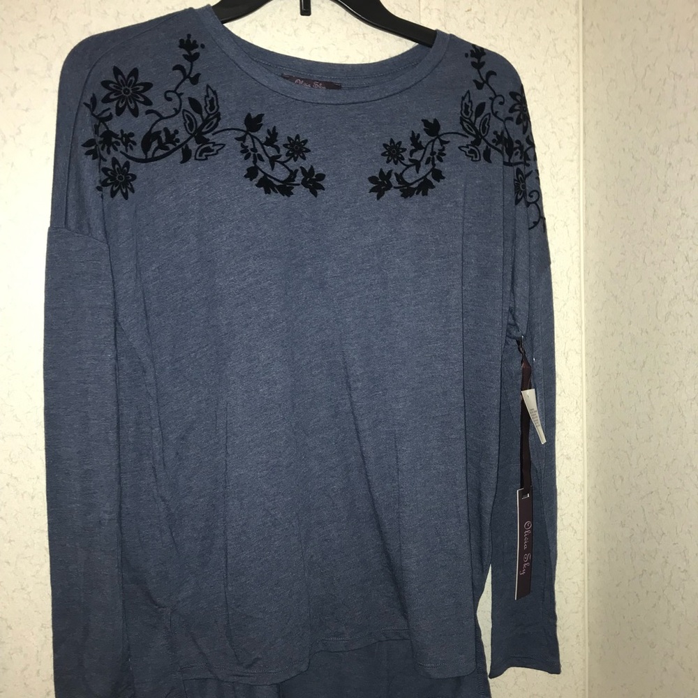 Navy Blue Top